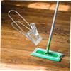 minkissy Metal Flat Mop Frame Folding Mop Holder for Hardwood Tile Concrete Floors view 4