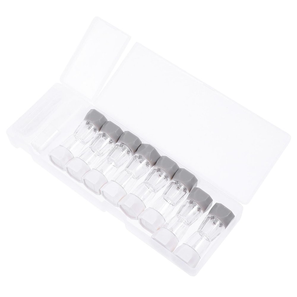 Didiseaon 8pc Contacts Lens Box Useful Travel Lens Cases for Cosmetics Storage Box Organiser for Daily Use