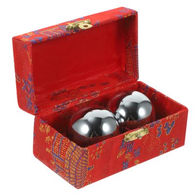 minkissy Metal Hand Exercise Balls Fitness for Women Massage Trigger Point Relief