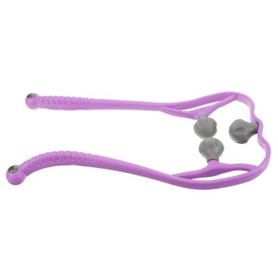 FRCOLOR Handheld Cervical Massager Multifunctional Shiatsu Massage Roller for Neck and Shoulder Portable Neck Massager Relaxing Function