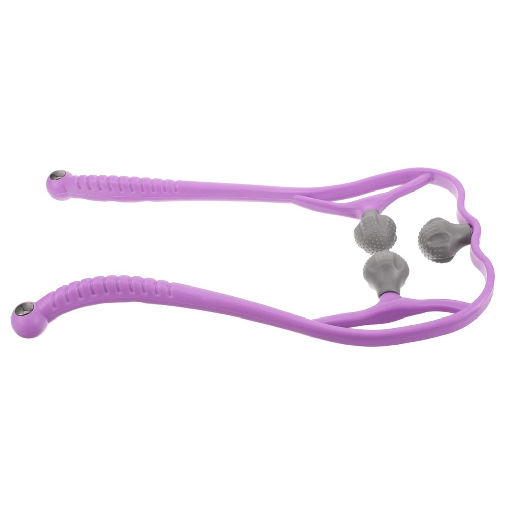 FRCOLOR Handheld Cervical Massager Multifunctional Shiatsu Massage Roller for Neck and Shoulder Portable Neck Massager Relaxing Function