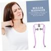 FRCOLOR Handheld Cervical Massager Multifunctional Shiatsu Massage Roller for Neck and Shoulder Portable Neck Massager Relaxing Function view 3