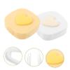 Didiseaon 2sets Contact-Lens Case Lens Storage Box Portable Case for Travel Adorable Lens Organizer Pocket Small Holder Box view 2