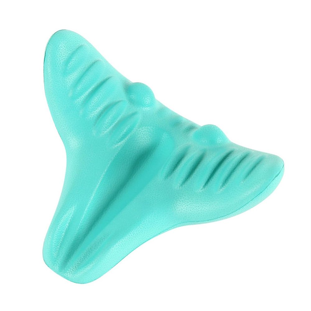 Neck and Shoulder Relaxer Portable Cervical Traction Device for Neck Stretcher Posture Corrector Chiropractic Pillow for TMJ Pain Relief and Cervical Spine Alignment.