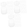 FRCOLOR 3sets Portable Travel Soap Soapdish Travel Use Soap Portable Soap Travel Soap Slices Hand Wash Soap Slices Small Soap Slice Hand Washing Soap Slices Outdoor Soap Plastic 20boxes*3 view 1