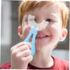 minkissy 4pcs U-Shaped Boys and Girls Toothbrushes Cartoon Soft Bristle Oral Care Tools Finger Toothbrushes for Boy Girl view 4