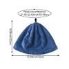 Lpitoy Bath Sauna Hat Coral Fleece Fisherman's Hat Shower Cap Russian Bath Hat Vaporarium Hat Bathing Accessories for Women Men view 3