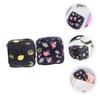 Beaupretty 4pcs Sanitary Napkin Storage Bags Travel Menstrual Pad Pouches Compact Change Bags Elegant Storage Pouches for Women view 4