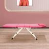LHSJYG Massage Bed Waterproof And Oil-Resistant Fold The Beauty Bed Portable Foldable Massage Table Anti-Slip Pads(WHITE) view 2
