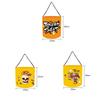 LNEMYQRS LED Multi-speed Light-up Halloween Basket Decoration Party Kids Carrying Bucket Halloween Trick-or-Treat Candy Bag,04 view 2