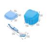 Beaupretty Denture Case Set with Toothbrush Portable Partial Denture Holder Storage Box Mouth Guard Case False Teeth Container for Travel and Daily Use view 3