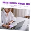 Beaupretty Silicone Retainer Case Portable Denture Box for Aligners Convenient Household Use Material for Daily Storage view 3