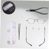 Didiseaon 4 Sets Nose Pads for Eyeglasses Convenient Silicone Nose Cushions Breathable for Glasses Repair for Eyewear Use for Glasses Comfort view 2