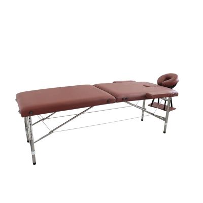 LHSJYG Massage Bed Portable Multifunctional Massage Folding Beauty And Body Massage Back Massage Therapy Health Bed(Brown)