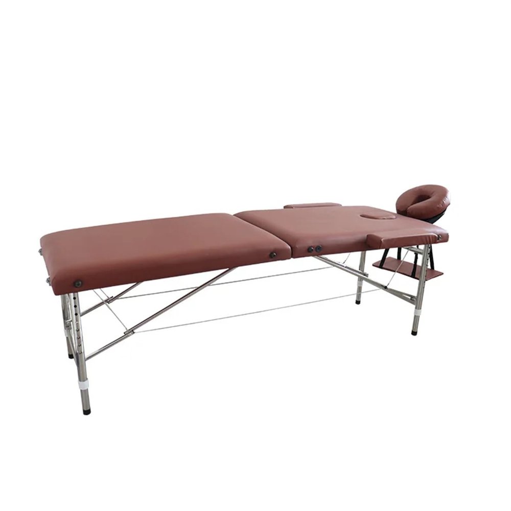 LHSJYG Massage Bed Portable Multifunctional Massage Folding Beauty And Body Massage Back Massage Therapy Health Bed(Brown)