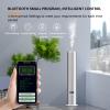 DOJOEUU Commercial Scent Air Machine, Smart Bluetooth Aromatherapy Diffuser, 500ML Essential Oil Diffuser, 1500m Coverage, Waterless Condensation Nebulizer with 4 Timeset for Home, Hotel(Black) view 2