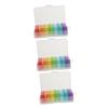 Beaupretty 3pcs Portable Medicine Container Storage Sealed Container for Medical Storage Box Organiser and Pocket Pharmacy Box Use Random Color view 1