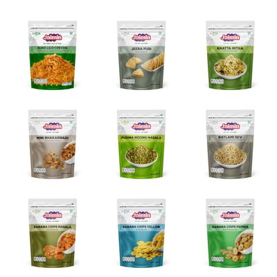 Lilys Savour the delectable flavours of traditional Indian snacks and accompaniments with this assortment of ready-to-eat Snacks (1, Dry-Fruit-Samosa)