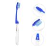 Beaupretty 10pcs Foldable Travel Toothbrushes Ergonomic Handle Portable Toothbrushes for Adults Folding Design for Camping Outdoor and Home Use view 4
