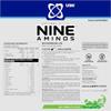 USN Nine Aminos  BCAA Amino Acids & EAA Essential Amino Acids Powder with Added Magnesium & Coconut Water Powder to Support Recovery and Hydration. Jelly Beans Flavour (330g  30 Servings) view 2