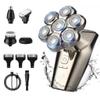 Electric Razor for Men, 5 in 1 Rotary Electric Shaver 7D Rechargeable Bald Head Beard Trimmer Razor view 1