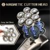 Electric Razor for Men, 5 in 1 Rotary Electric Shaver 7D Rechargeable Bald Head Beard Trimmer Razor view 3