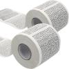 2 Funny Toilet Paper Bathroom Tissue Supple Napkin Decorate Bulk for Wood Pulp Printed Napkins view 3