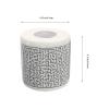 2 Funny Toilet Paper Bathroom Tissue Supple Napkin Decorate Bulk for Wood Pulp Printed Napkins view 4