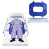 Positioning Bed Pad with Reinforced Handles, Patient Turning Device Prevent Bed Sore, for Elderly, Incontinence, Paralysis Elderly (L 110 X 80 X 38cm (43.3in L X 31.5in W X 14.96in) view 2