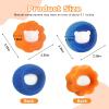 10 Pcs Box-Packed Pet Hair Remover for Laundry, Laundry Pet Hair Catcher, Washing Machine Hair Catcher, Washing Balls Dryer Balls for Clothing Dog Cat Pet Fur RemoverOrange+Blue view 4