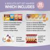 Biscuits Gift Set Biscuit Selection Bundle With Individually Wrapped Biscuits Packs (35 Biscuits) - Border Biscuits, Walkers Shortbread, Custard Creams, Stroopwafels Caramel & More view 3