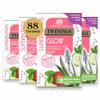 Twinings Superblends Glow Tea - Strawberry & Cucumber Green Tea with Aloe Vera & Biotin for Skincare & Hair Care, 88 Biodegradable Tea Bags (4x22) with 2 Sweet Dream Tea Bags view 1