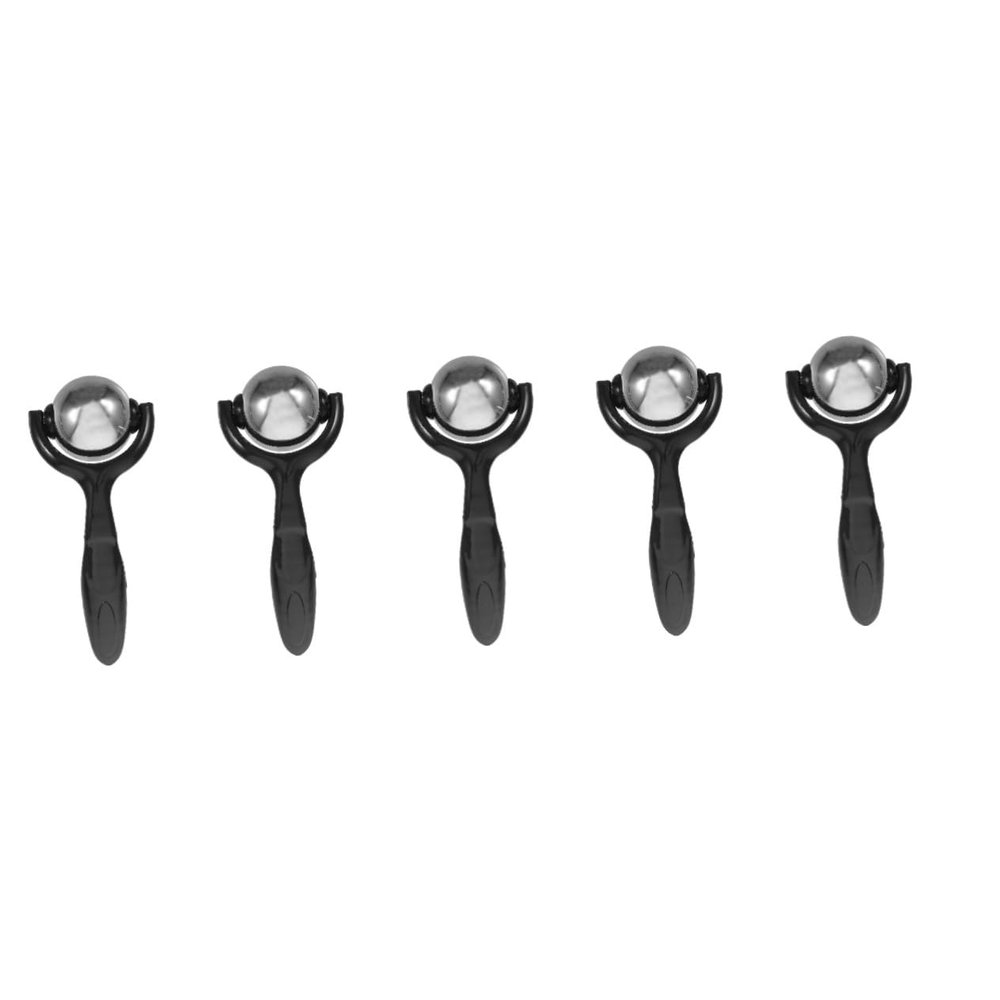 Beaupretty 5pcs Metal Facial Guasha Tool for Eye Roller and Facial Massage for Skincare Routine at Home Salon