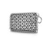 Cast Iron Cleaner Chainmail Scrubber, Chain Mail Scrubber with Silicone Insert, 316L Stainless Steel Chainmail for Cast Iron Skillet, Dutch Oven, Cookware, Kitchen Cleaning Accessory, Dishwasher Safe view 1