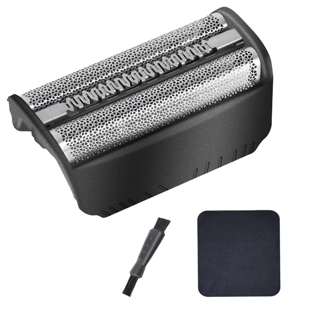 Braun Shaver Foil Assembly 30B,3 Shaver Replacement Heads, with 1 Brush and 1 Clean Cloth, Braun Series 3 Replacement Head,Compatible with S3 3040s 3010s 310s 3000s 3050cc 3080s 390cc