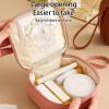 4 Sanitary Napkin Storage Bag | Period Pad Menstrual Bag Portable Zipper PU Leather - Nursing Pad Holder Menstrual Pads Bags Menstrual Pouches for Purse, First Period for Women Teen Girls view 4