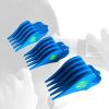 3 Pcs Hair Clipper Limit Combs 32 mm 38 mm 51 mm Cutting Guard Attachment Blue view 2