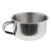 Stainless Steel Men Shaving Mug Bowl Barber Beard Soap Mug Cup for Brush view 2