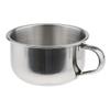 Stainless Steel Men Shaving Mug Bowl Barber Beard Soap Mug Cup for Brush view 3