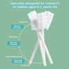 30 Pieces Baby Oral Cleaner, Baby Mouth Cleaner, Oral Cleaner, Deciduous Tooth Soft Bristle Toothbrush, Children's Cotton Swab view 3