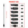 Asheyya Shaver Charger Cable with 7 PCS 5V Replacement Charger USB Adapter for Electric Shaver, Hair Clippers, Desk Lamps, Purifiers view 2