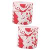 HAPINARY 2rolls Halloween Toilet Paper Bloodstain Design Funny Bathroom Accessory for Party Pranks view 1