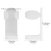 Linkidea 2 Pack Electric Shaver Wall Mount Holder, Self-Adhesive Adjustable Razor Organizer, Compatible with Braun Series 5 / 6 / 7 / 9, Bathroom Shower Storage (White) view 4