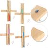 Sauna Hourglass, for Sauna Essentials 15 Min Hourglass Sand Timer for Sauna Room Classrooms Yoga and Exercise Rooms Timed Uses(white) view 4