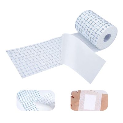 10cm*10m Medical Breathable White Tape 1 Roll, Non Woven Micropore Fixation Plaster Bandage, First Aid Gauze Pad for Wound Care, Self Adhesive Dressing Tape for Neck Back, Shoulders,Arms,Wrists,Thighs