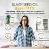 Black Seed Oil Organic Cold Pressed  Up to 5X Strength Thymoquinone | Gold Standard Pure Virgin Nigella Sativa (Black Cumin, Kalonji) | 200ml | Inner Vitality view 3