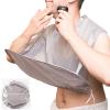 2 Pack Shaving Bib Beard Bi-b Apron Beard Shaping Tool Beard Hair Clippings Catcher, Washable Beard Trimmer Catcher,Foldable Facial Hair Catcher Trimming Hair Cutting Cape For Men,Husband Father's Day view 1