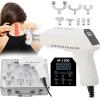 1500N Electric Chiropractic Adjusting Tool, 30 Levels Adjustable Chiropractic Activator Massager (50N-1500N), with 8 Heads, 5 Kinds of Strike Frequency, LCD Display, 2 Languages,White view 1