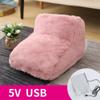 GOSER USB Charging Power Saving Electric Heater Foot Warmer Feet Heating Pads for Home Bedroom Sleeping view 4