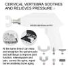 1500N Electric Chiropractic Adjusting Tool, 30 Levels Adjustable Chiropractic Activator Massager (50N-1500N), with 8 Heads, 5 Kinds of Strike Frequency, LCD Display, 2 Languages,Gold view 3